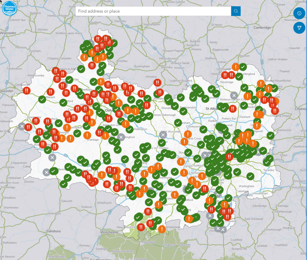 News! Real-Time storm discharge data now available from Thames&nbsp;Water